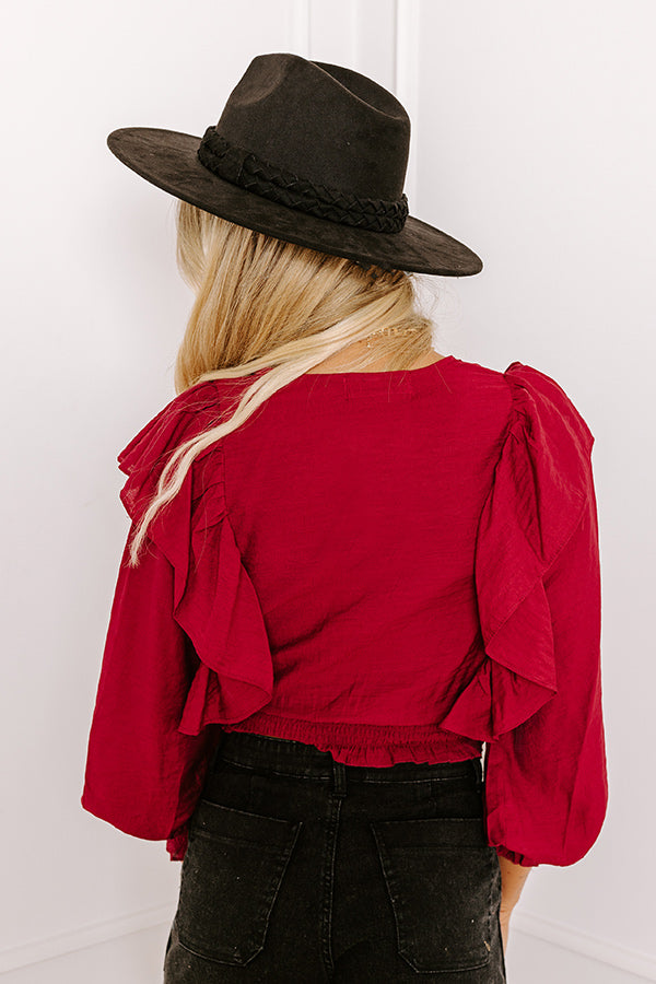 Novel Romance Top In Wine