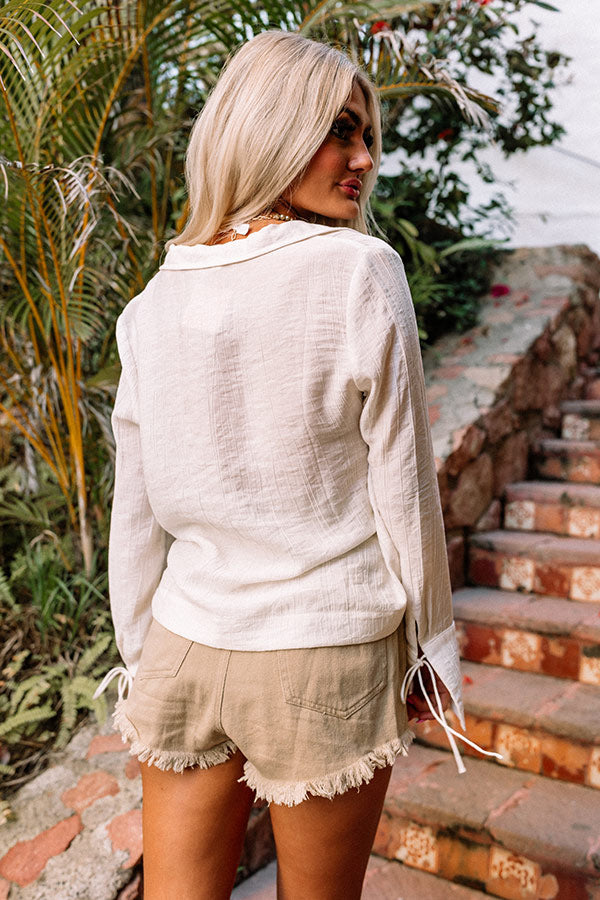 Timeless Treasures Button Down Top