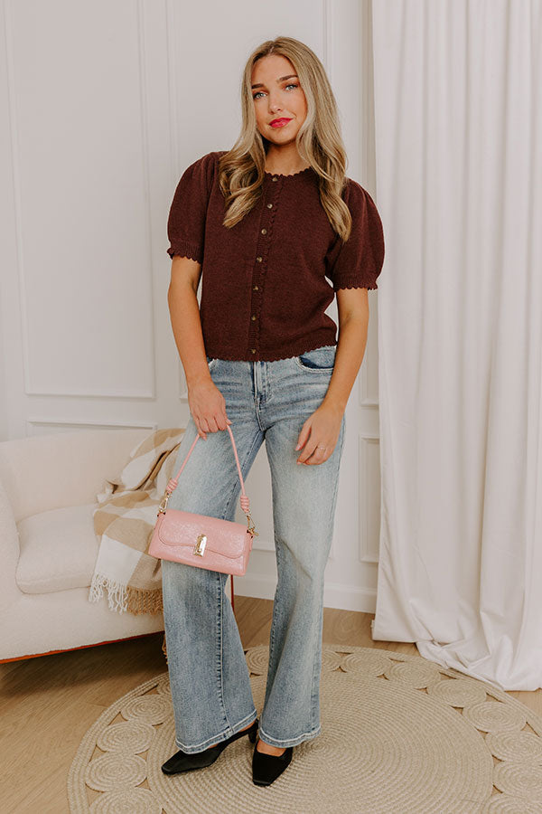 Charm And Chic Knit Top