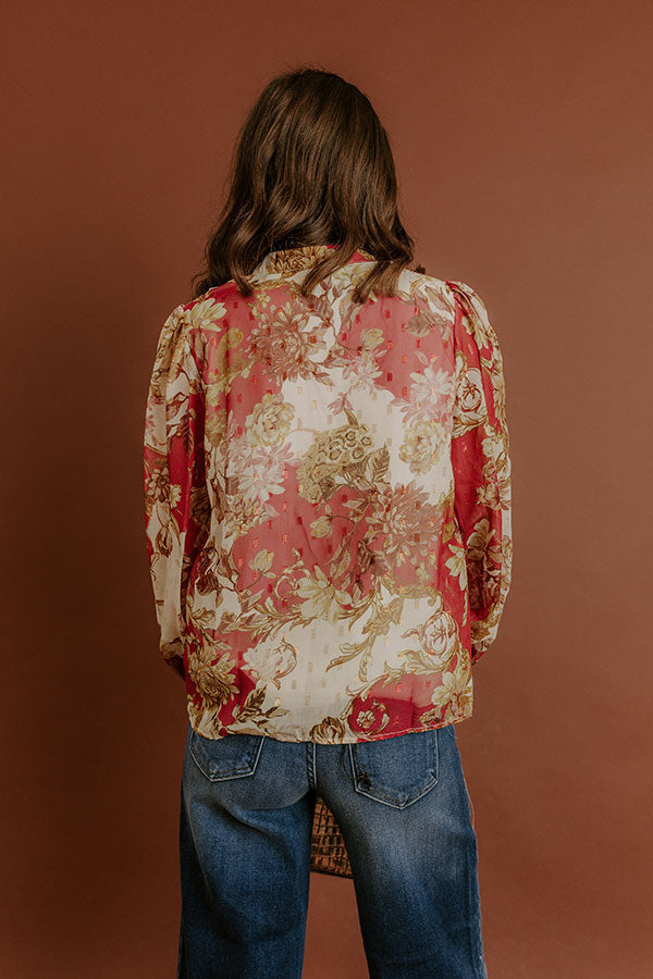 Fields of Grace Floral Top