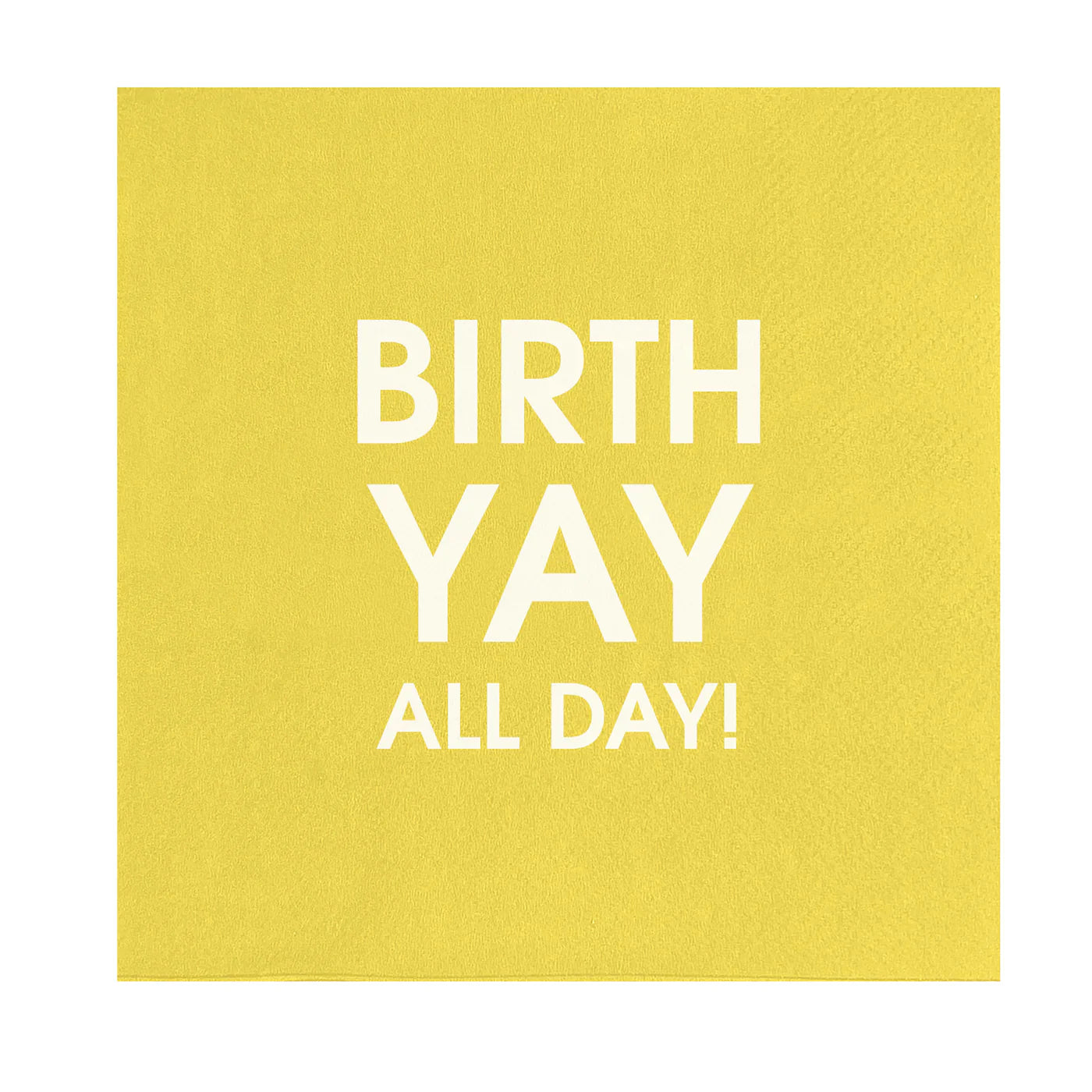 BirthYAY All Day Cocktail Napkins