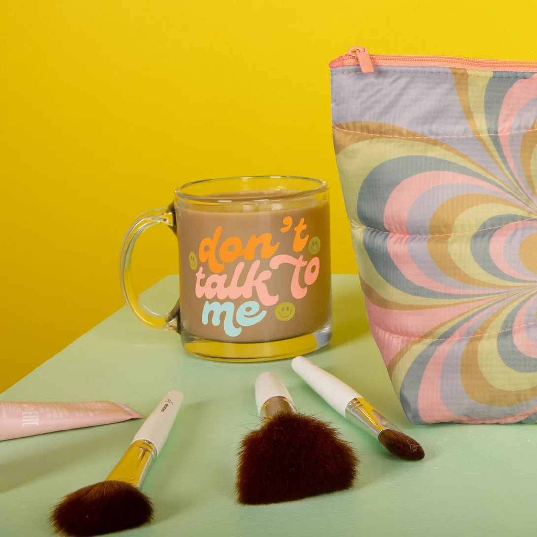 Don't Talk To Me Glass Mug