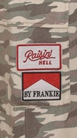 Jazzelle Cargo Pants - Light Camo