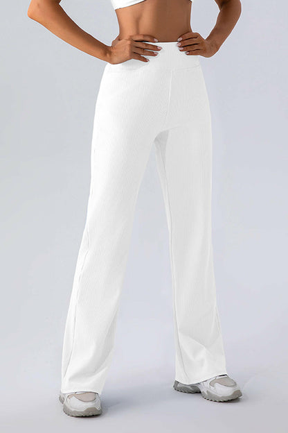 High Waist Straight Active Pants