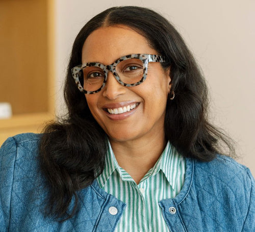 Center Stage Glasses (Gray Tortoise +1.00)