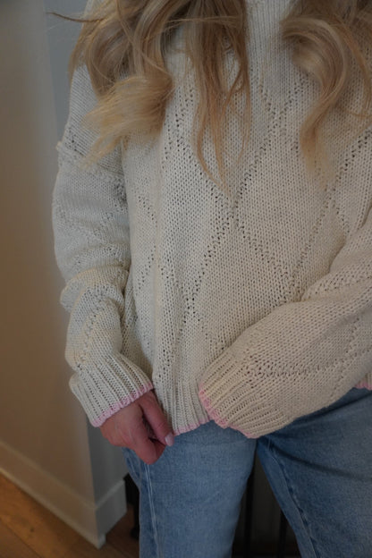 Diamond Knit Sweater
