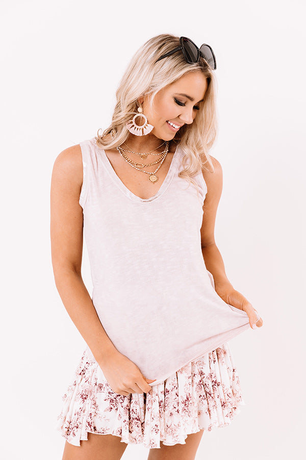 Good Changes Ahead Shift Top In Blush