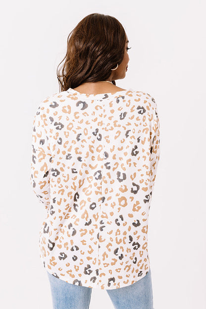 We Meet Again Leopard Top