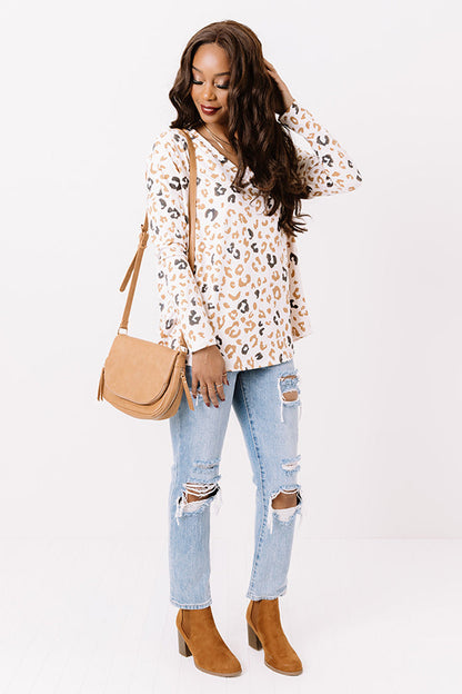We Meet Again Leopard Top