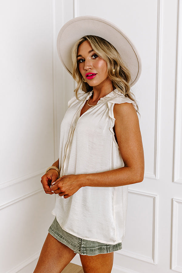 Prelude Shift Top In Ivory