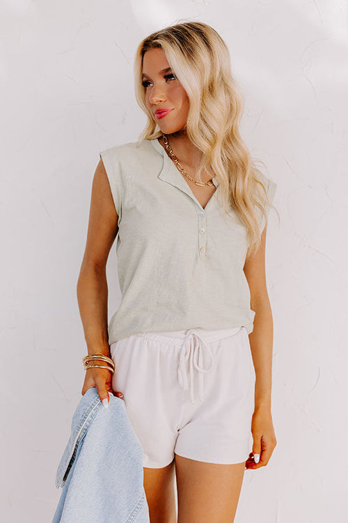 Epic Joy Shift Top In Pear