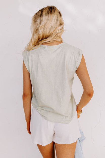 Epic Joy Shift Top In Pear