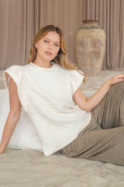 ODDI Soft Jersey Fabric Pleated Pants