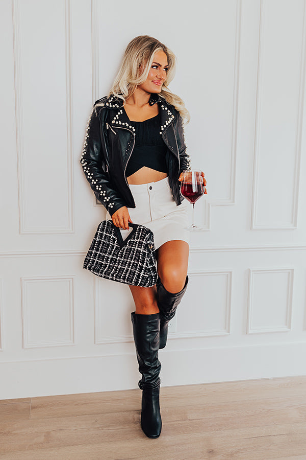 Leaving For London Crop Top