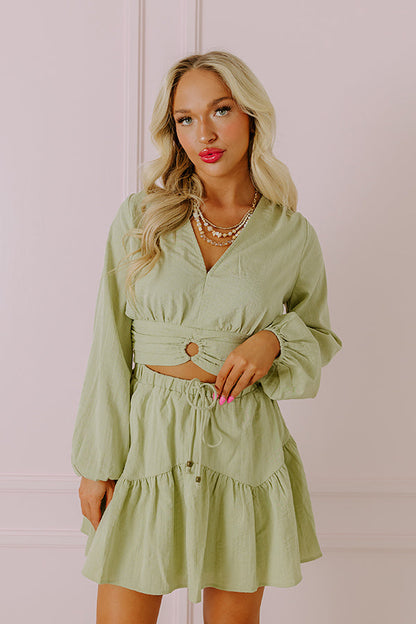 The Bellflower Crop Top