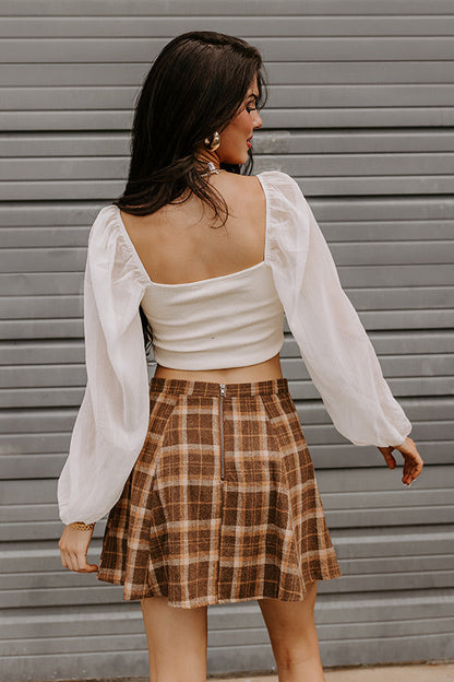 Dress Rehearsal Top in Cream