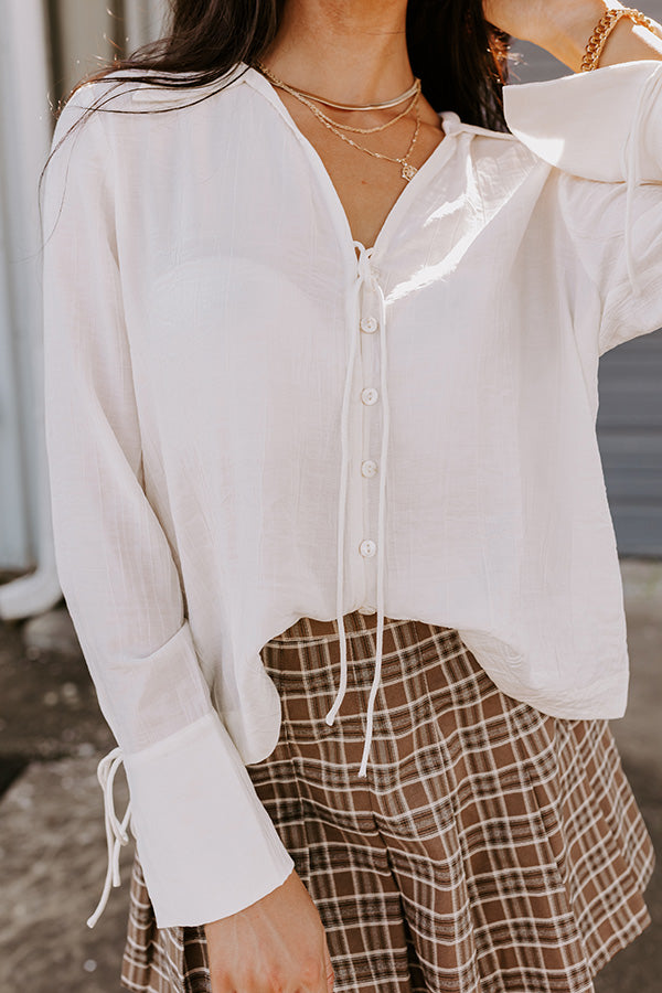 Timeless Treasures Button Down Top