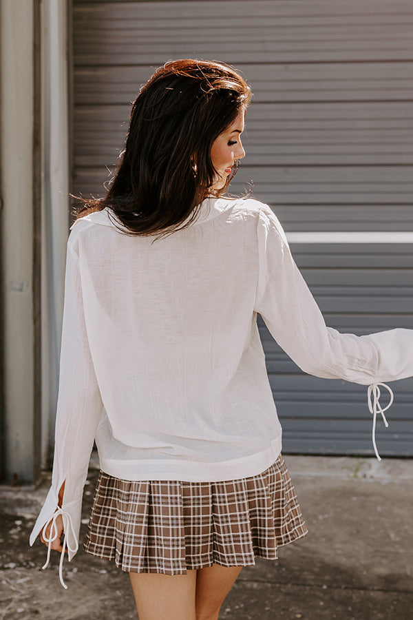 Timeless Treasures Button Down Top