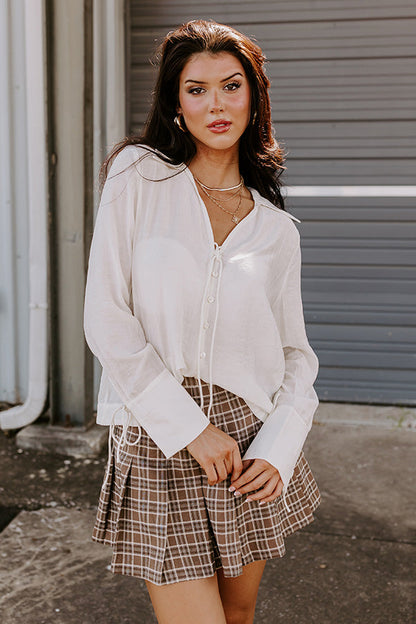 Timeless Treasures Button Down Top