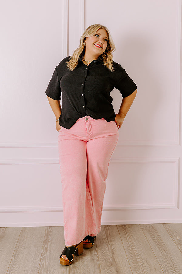 Chill Touch Button Up Top Curves