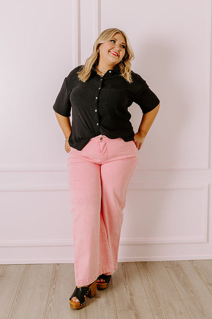 Chill Touch Button Up Top Curves