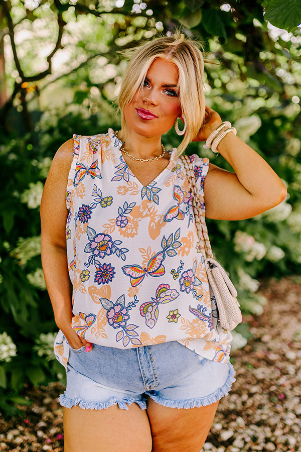 Set The Flourish Shift Top Curves