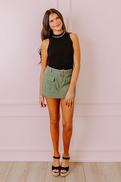 Stop Time Top In Black