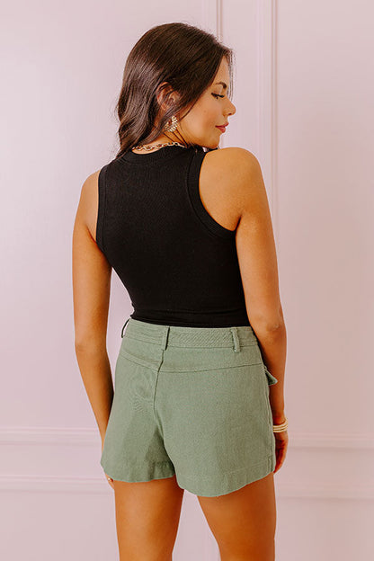 Stop Time Top In Black