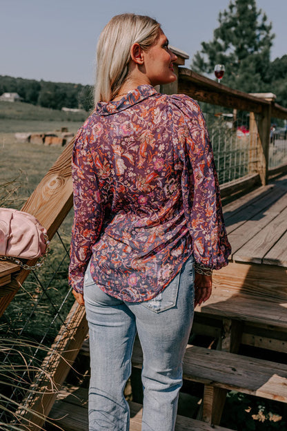Fabulous Approach Floral Button Up