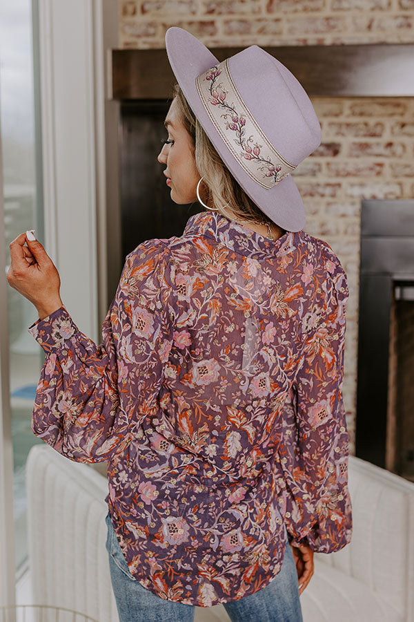 Fabulous Approach Floral Button Up