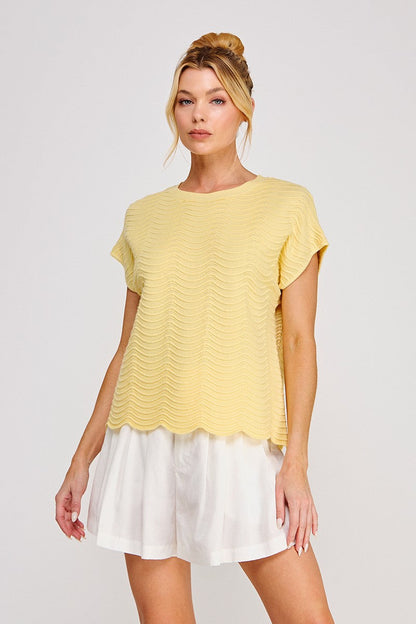 Cool Breeze Knit Top