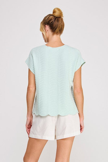 Cool Breeze Knit Top