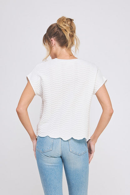 Cool Breeze Knit Top