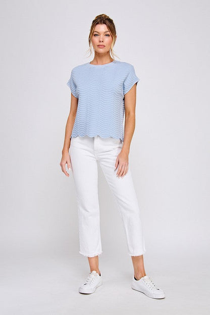 Cool Breeze Knit Top