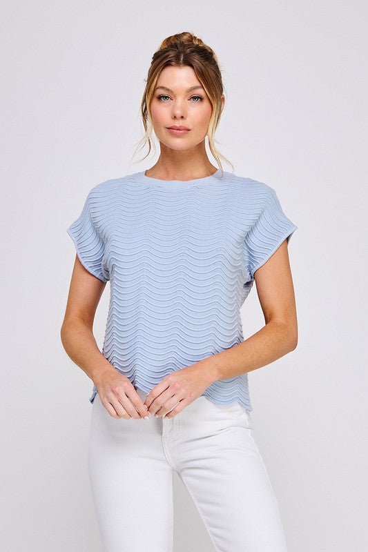 Cool Breeze Knit Top