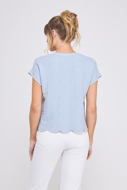 Cool Breeze Knit Top