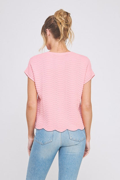 Cool Breeze Knit Top