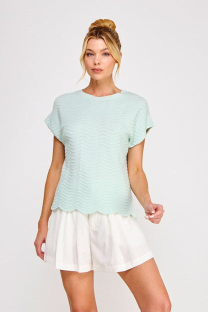 Cool Breeze Knit Top