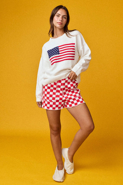 Checkmate Denim Shorts
