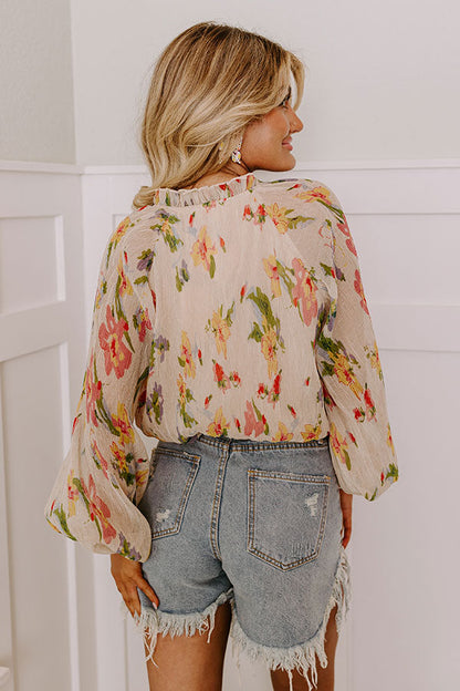 Cocktail Meetup Floral Bodysuit