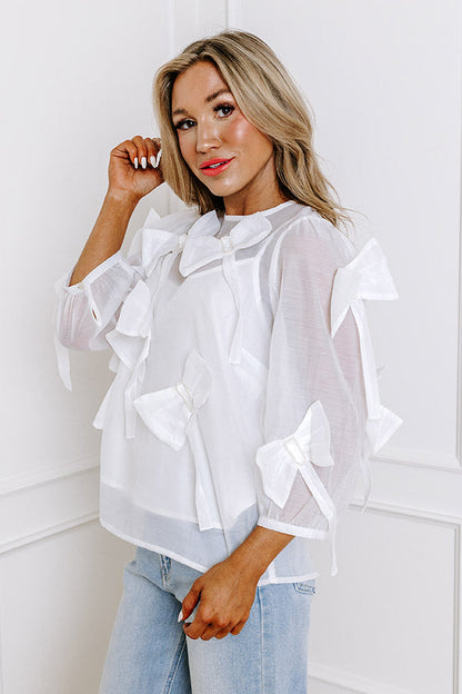 Coquette Crush Shift Top