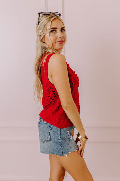 Brunch In Bali Knit Top