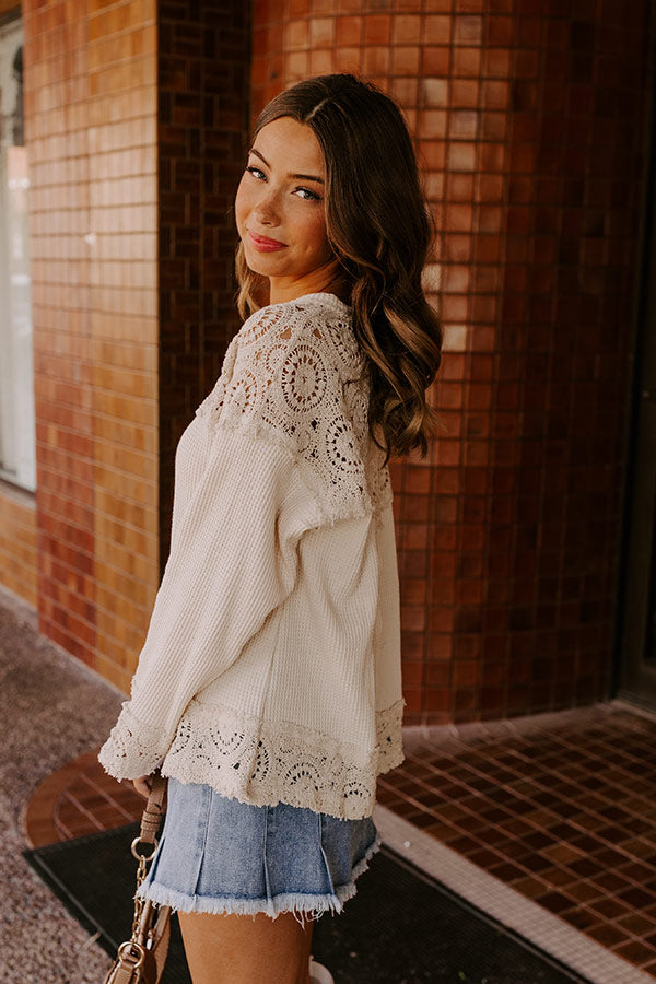 Boho Feeling Crochet Top