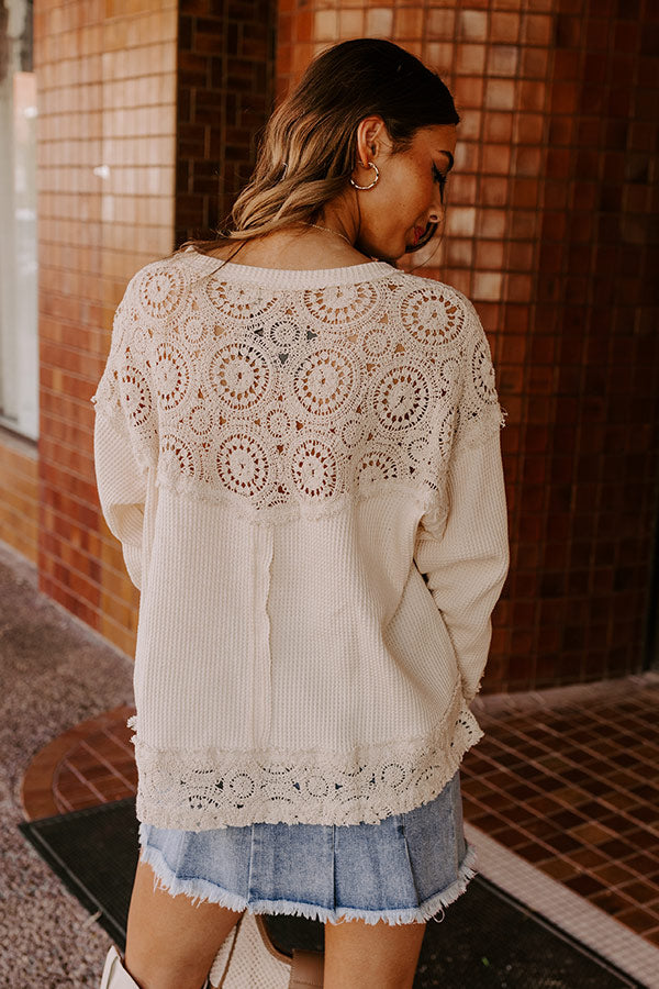 Boho Feeling Crochet Top