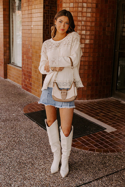 Boho Feeling Crochet Top