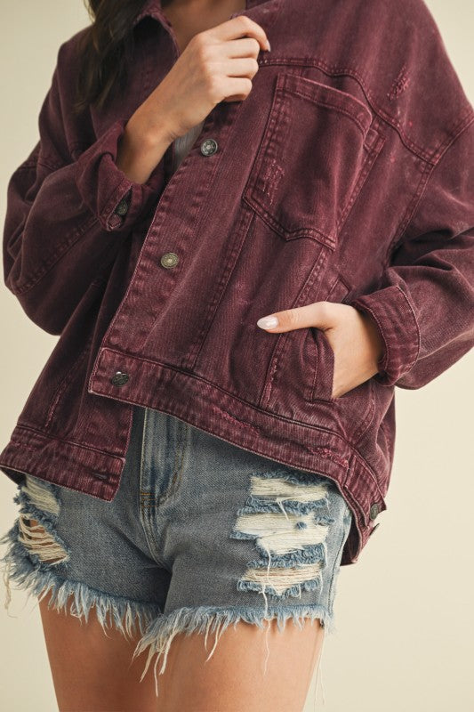 Back Together Denim Jacket