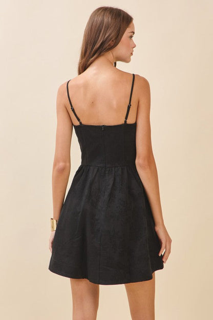 Delicate Floral Mini Dress