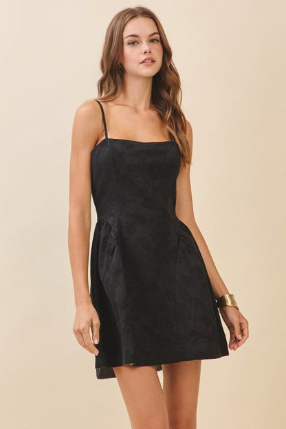 Delicate Floral Mini Dress