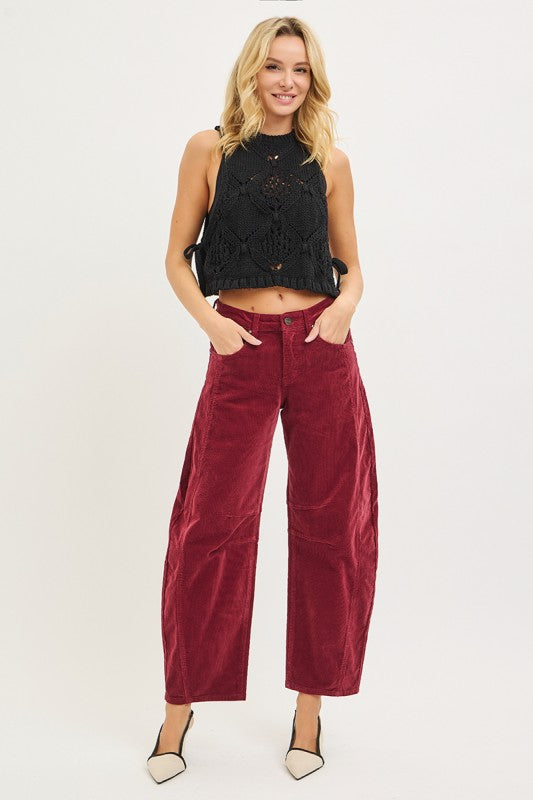 Cabernet Corduroy Pants