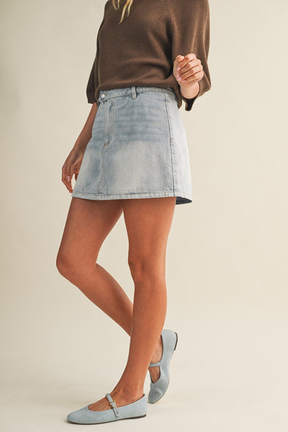 Cool It Denim Skort